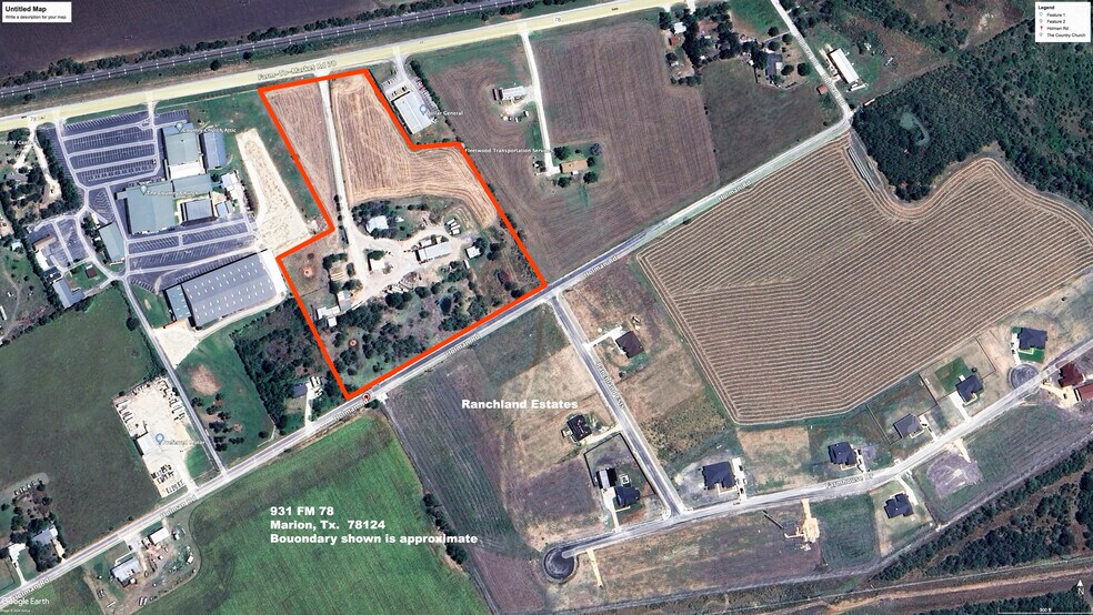 More Photos Of 931 W FM 78, Marion Land For Sale