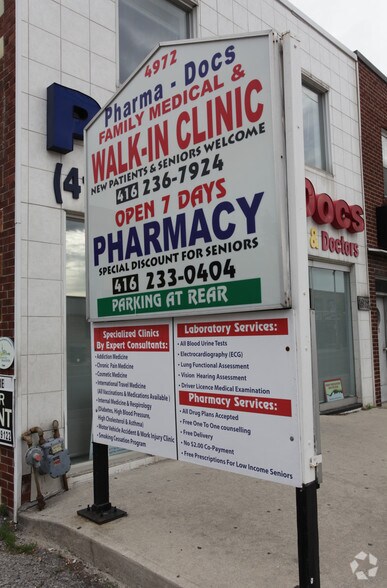 More Photos Of 4972 Dundas St W, Toronto Storefront Retail Residential For Lease