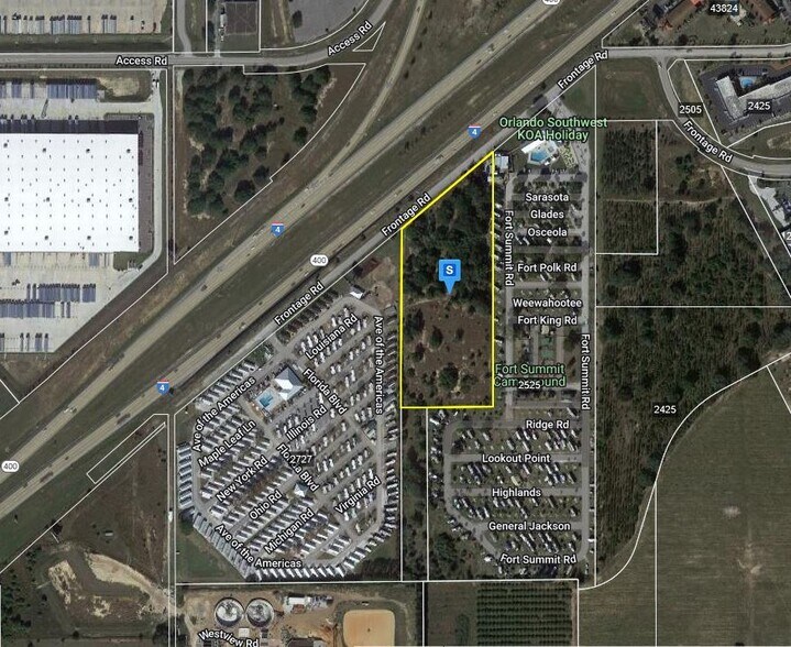 More Photos Of I-4 Frontage Road & US 27, Davenport Land For Sale