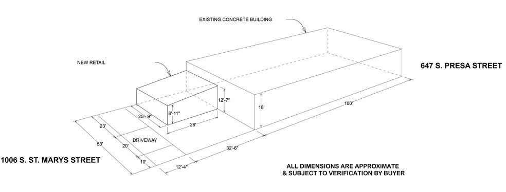 More Photos Of 1006 S Saint Marys St, San Antonio Storefront Retail Office For Sale