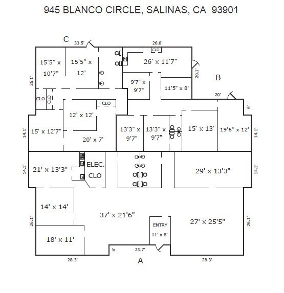 More Photos Of 945 Blanco Cir, Salinas Medical For Lease