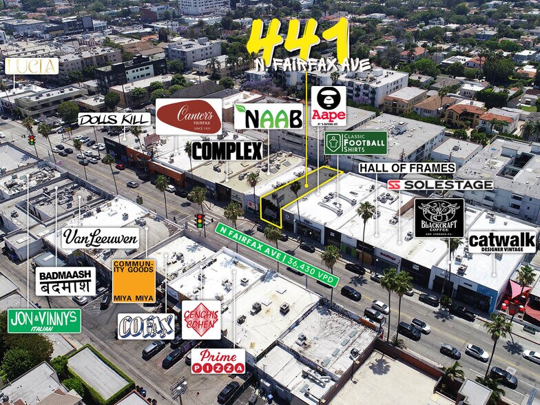 More Photos Of 441 N Fairfax Ave, Los Angeles Storefront For Lease