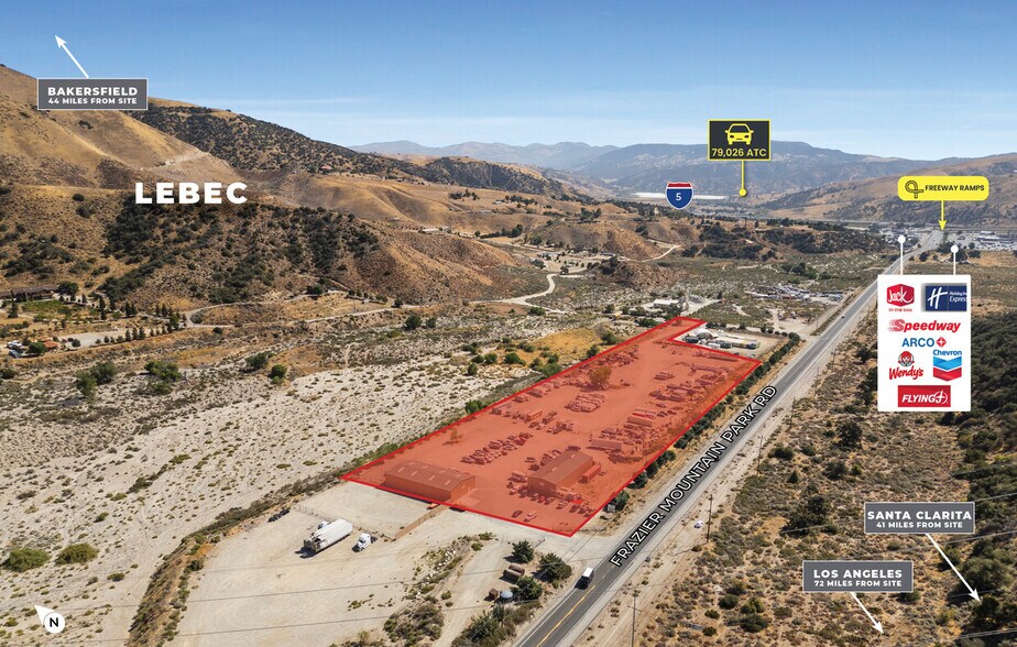 Primary Photo Of 1441-1443 Frazier Mountain Park Rd, Lebec Warehouse For Sale