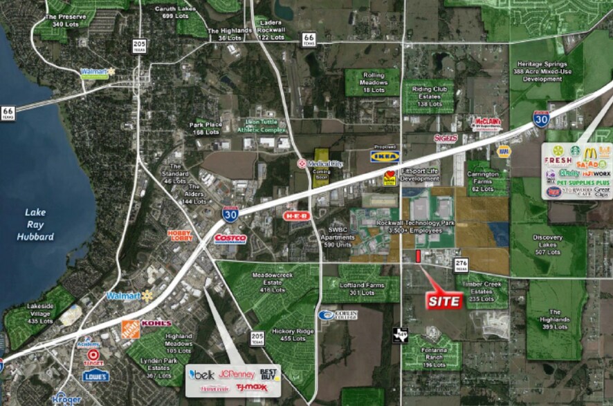 More Photos Of 2398 Texas 276, Rockwall Land For Sale