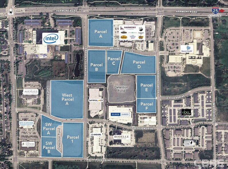 Primary Photo Of E Harmony & Lady Moon Dr, Fort Collins Land For Sale