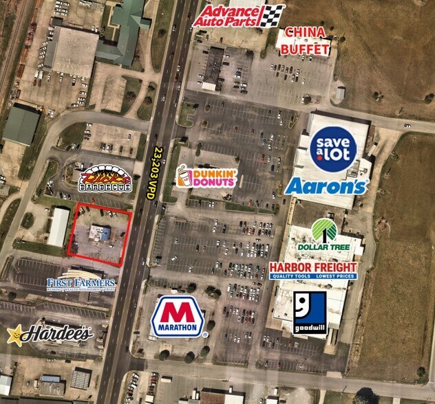 Primary Photo Of 1505 N Locust Ave, Lawrenceburg General Retail For Lease