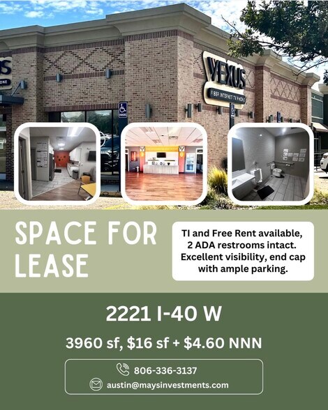 More Photos Of 2401-2493 Interstate 40 W, Amarillo Unknown For Lease