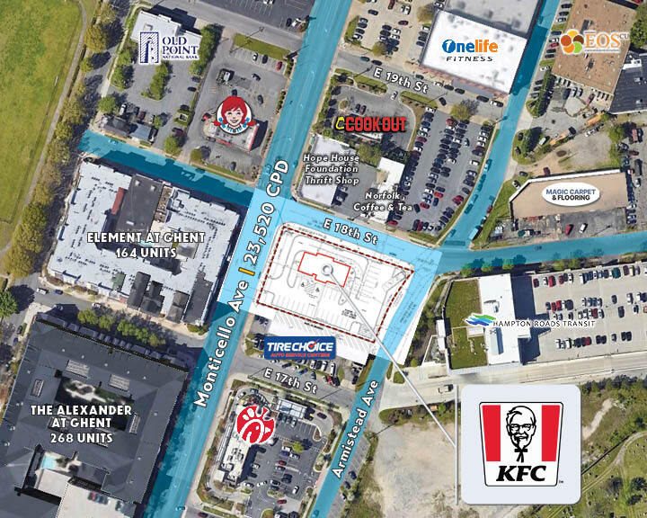 More Photos Of 1716 Monticello Ave, Norfolk Fast Food For Sale