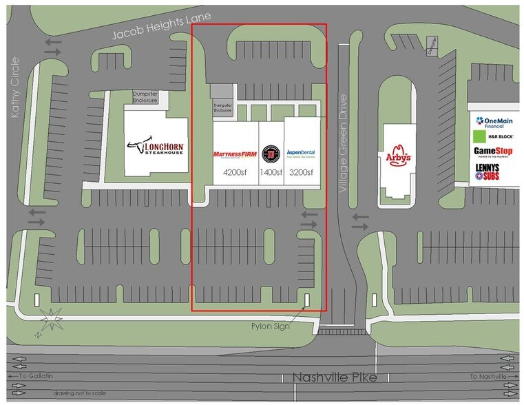 More Photos Of 1007 Nashville Pike, Gallatin Storefront Retail Office For Sale