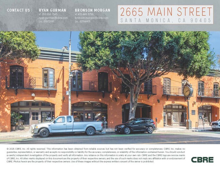 More Photos Of 2665 Main St, Santa Monica Storefront Retail Office For Lease