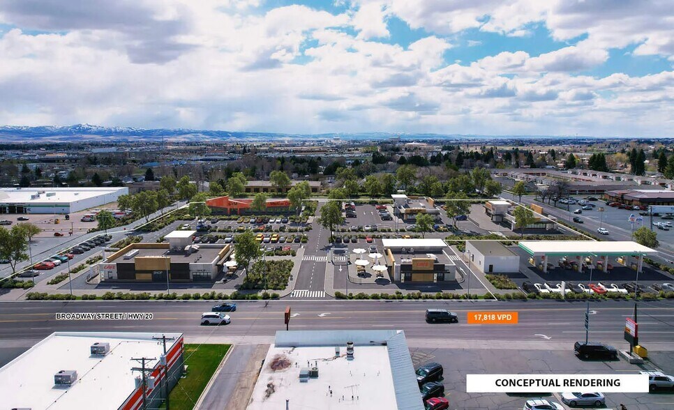 Primary Photo Of Broadway Street & Skyline Drive, Idaho Falls General Retail For Lease