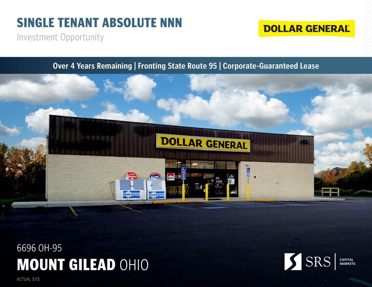 Primary Photo Of 6696 OH-95, Mount Gilead Freestanding For Sale