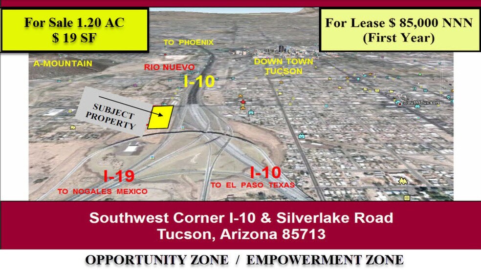 Primary Photo Of 723 W Silverlake Rd, Tucson Land For Lease