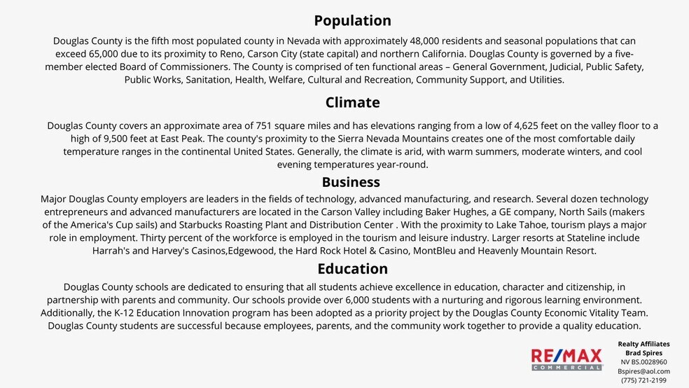 More Photos Of 1332 US Highway 395 N, Gardnerville Health Club For Sale