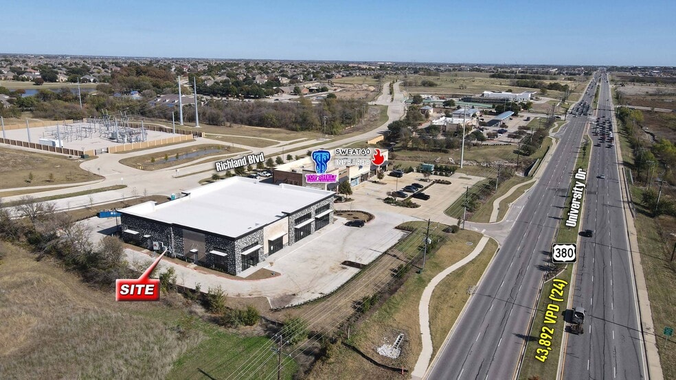 More Photos Of 1221 E University Dr, Prosper General Retail For Lease