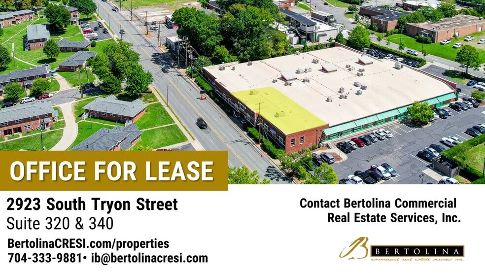 Primary Photo Of 2923 S Tryon St, Charlotte Office For Lease