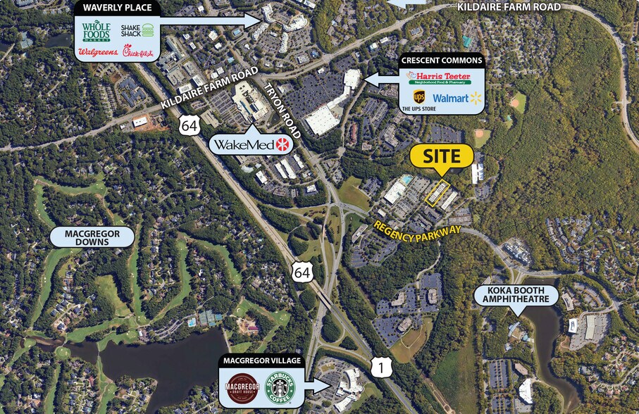 More Photos Of 3300 Regency Pky, Cary Light Distribution For Lease