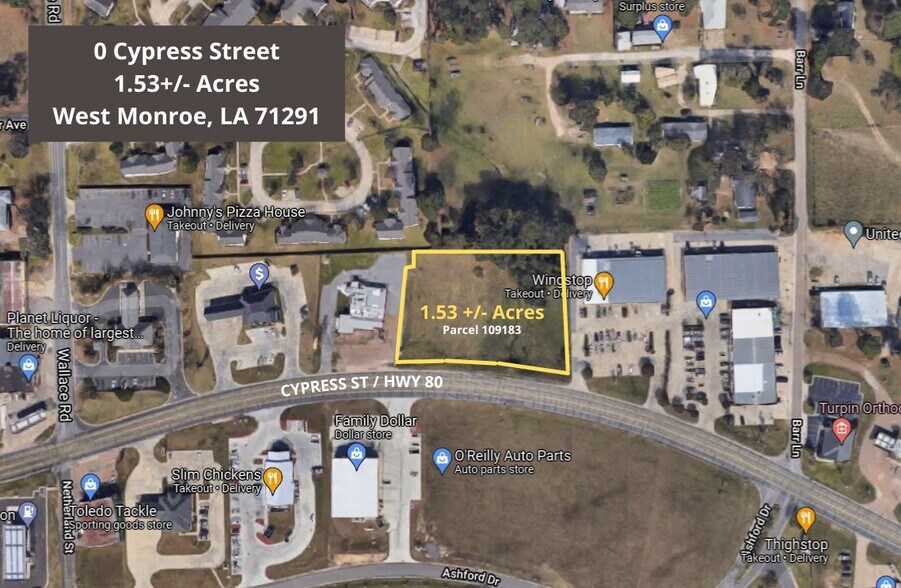 Primary Photo Of 0 Cypress St, West Monroe Land For Sale