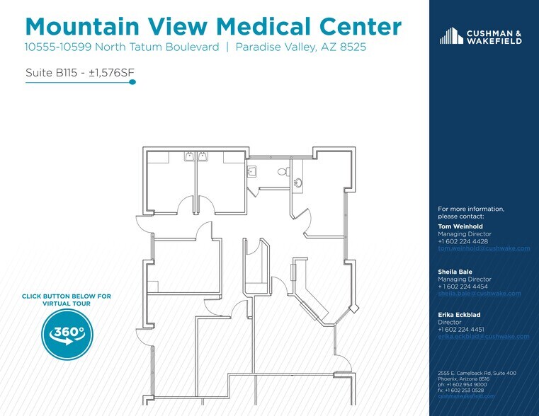 More Photos Of 10555-10599 N Tatum Blvd, Paradise Valley Medical For Lease