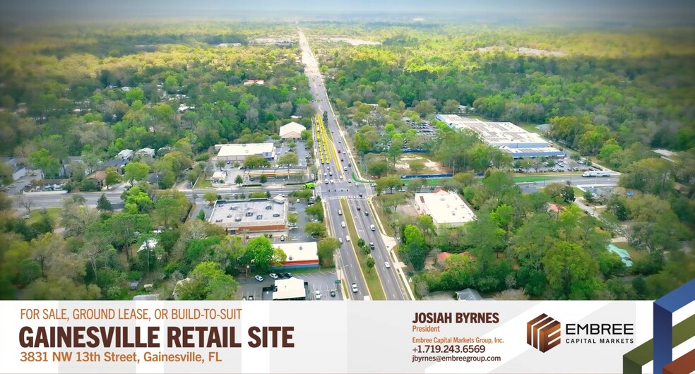 Primary Photo Of 3831 NW 13th St, Gainesville Service Station For Sale