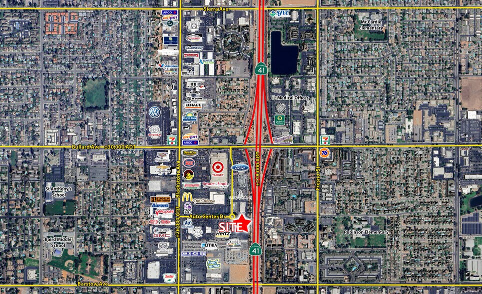 More Photos Of 145 E Auto Center Dr, Fresno Auto Dealership For Sale