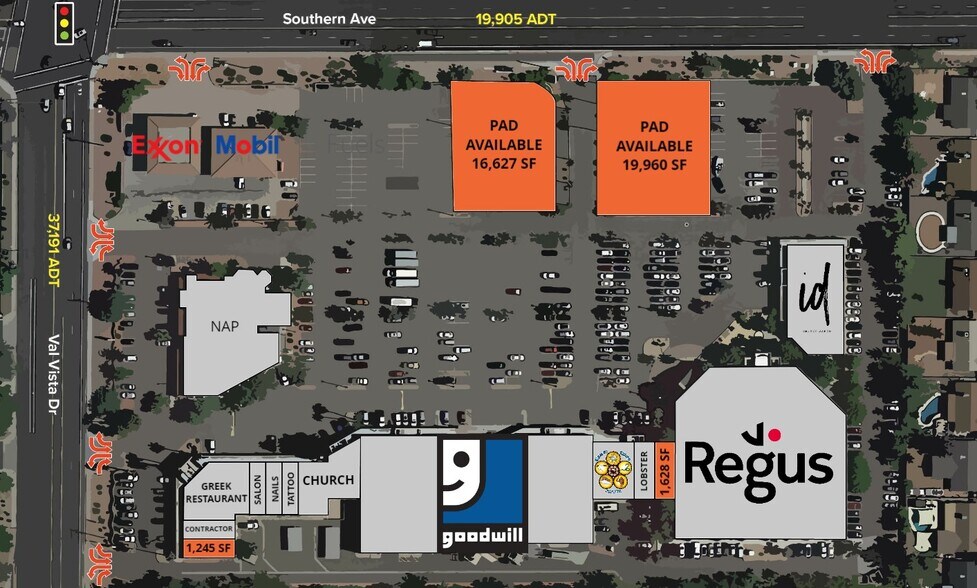 Primary Photo Of SEC Val Vista Dr & Southern Ave, Mesa Land For Lease