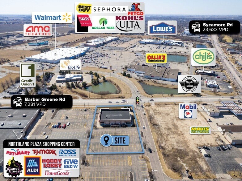 More Photos Of 2420 Sycamore rd, Dekalb General Retail For Lease