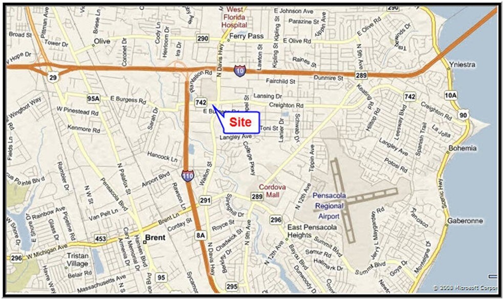 More Photos Of 479 Creighton Rd, Pensacola Land For Sale