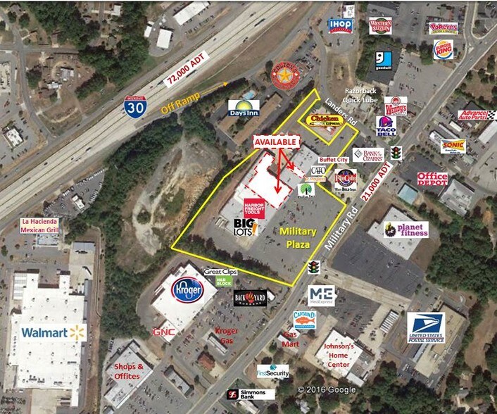 More Photos Of 1426-1528 Military Rd, Benton General Retail For Lease