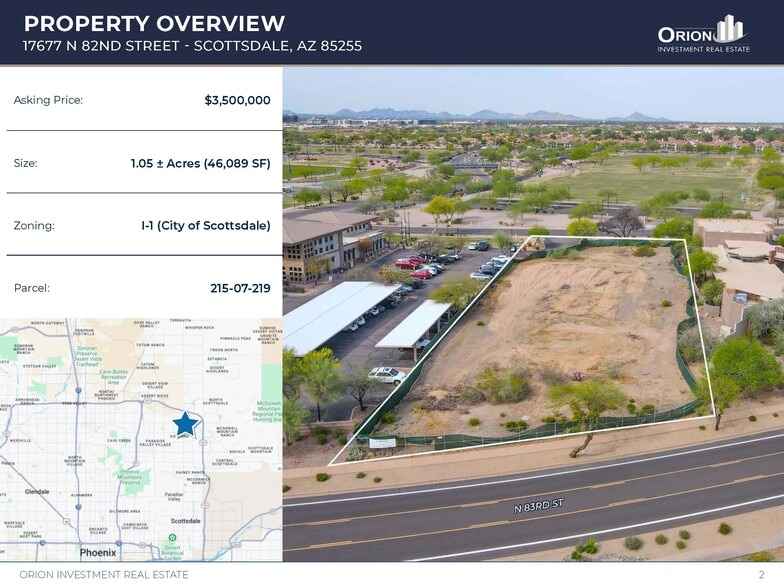 More Photos Of 17677 N 82ND St, Scottsdale Land For Sale