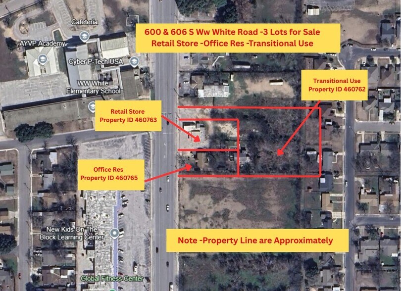 More Photos Of 600 S WW White Rd, San Antonio General Retail For Sale