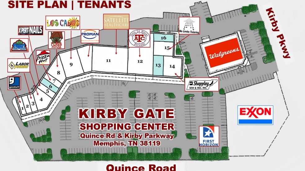 More Photos Of 6500-6550 Quince Rd, Memphis Unknown For Lease