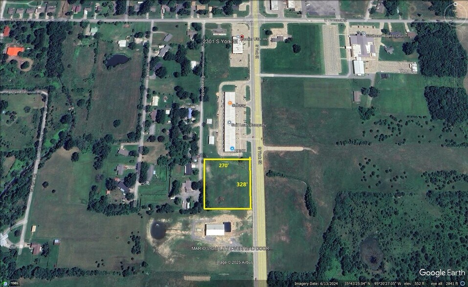 Primary Photo Of South York St, Muskogee Land For Sale