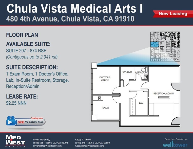 More Photos Of 480 4th Ave, Chula Vista Medical For Lease