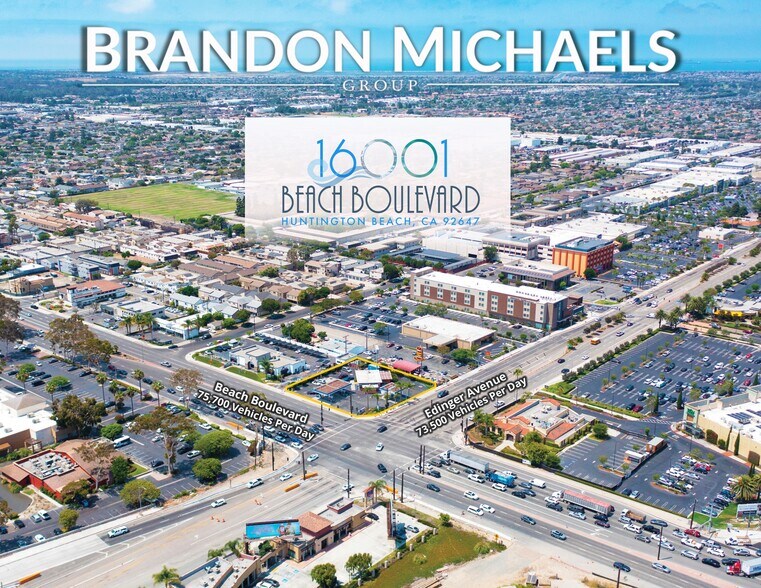 Primary Photo Of 16001 Beach Blvd, Huntington Beach Service Station For Sale