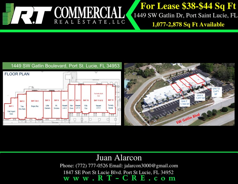 More Photos Of 1449 SW Gatlin Blvd, Port Saint Lucie Storefront For Lease