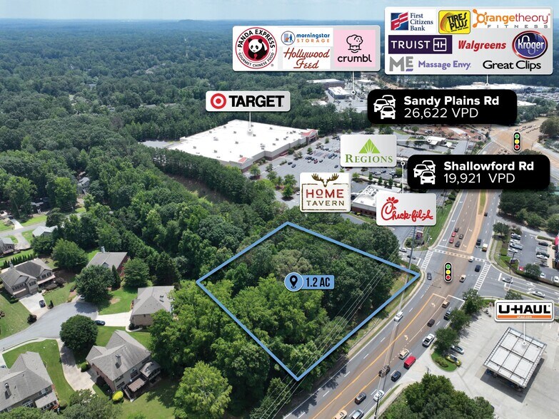 More Photos Of adj. to 3052 Shallowford Rd, Marietta Land For Sale