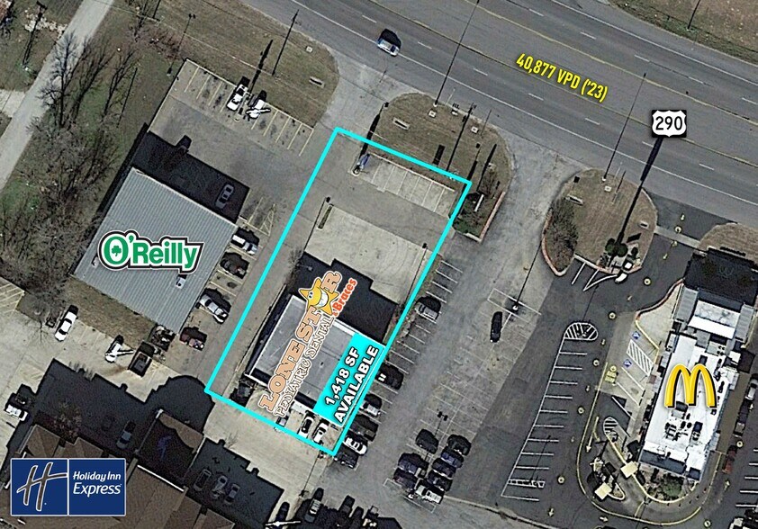 More Photos Of 250 Highway 290 W, Elgin Freestanding For Sale