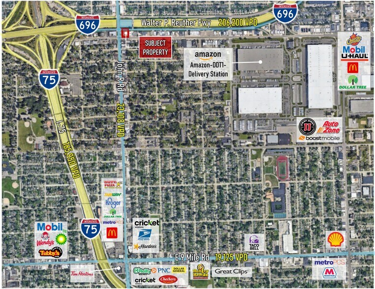 More Photos Of 45-47 E 10 Mile Rd, Madison Heights Warehouse For Sale