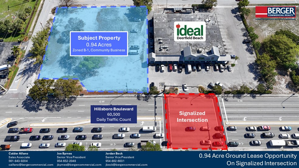 Primary Photo Of 180 W Hillsboro Blvd, Deerfield Beach Land For Lease