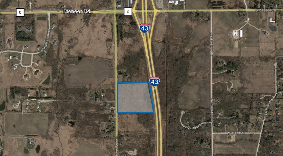 Primary Photo Of I-43 & Highway C, Mequon Land For Sale