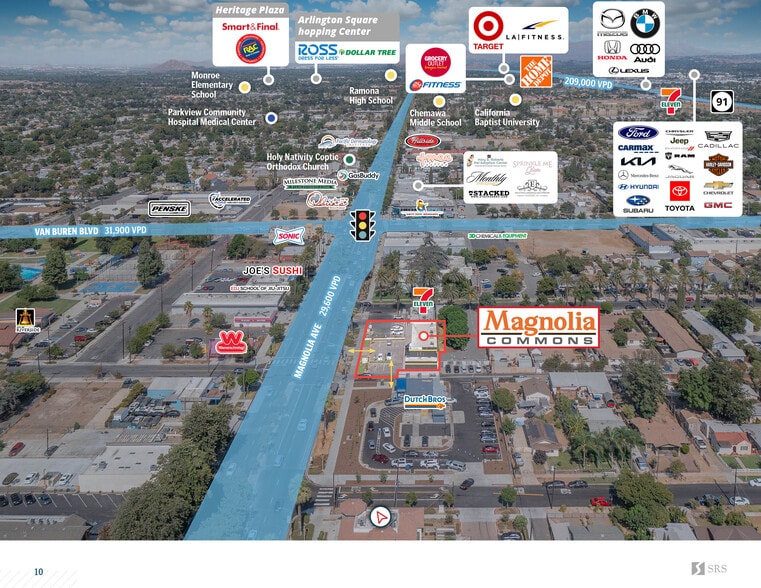 More Photos Of 9590 Magnolia Ave, Riverside Freestanding For Lease
