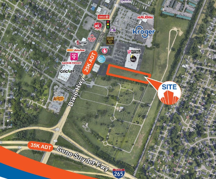 Primary Photo Of 10713 Dixie Hwy, Louisville Land For Sale