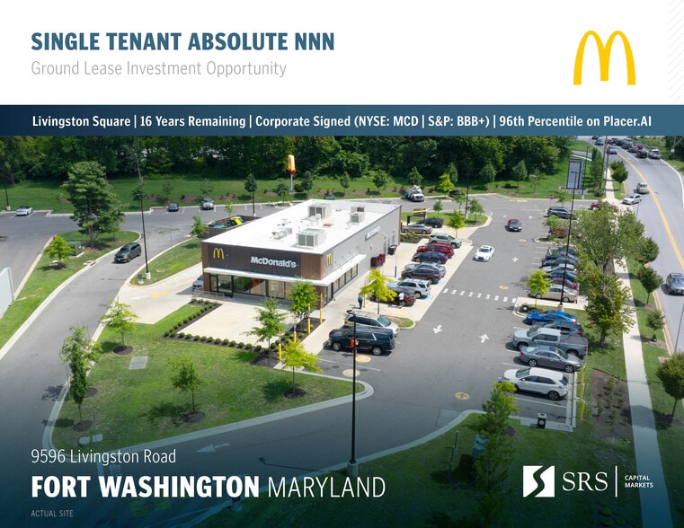 Primary Photo Of 9596 Livingston Rd, Fort Washington Fast Food For Sale