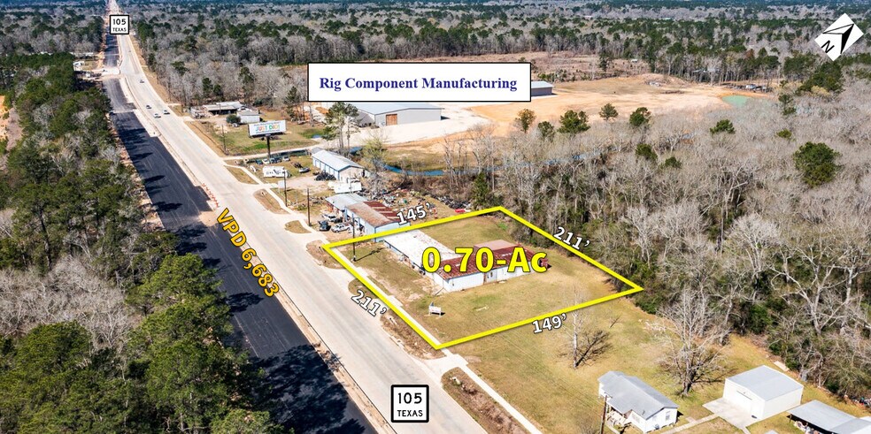 Primary Photo Of 19599 Highway 105, Cleveland Industrial For Sale