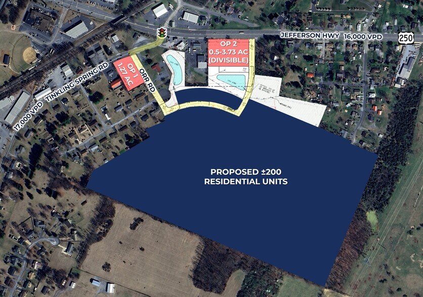 Primary Photo Of 1885 Jefferson Hwy, Fishersville Land For Sale