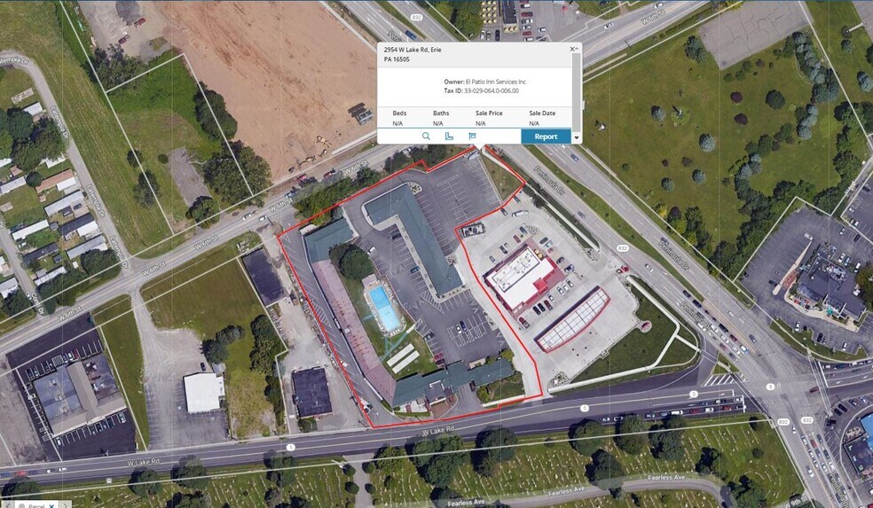 Primary Photo Of 2954 Lake Rd, Erie Land For Sale