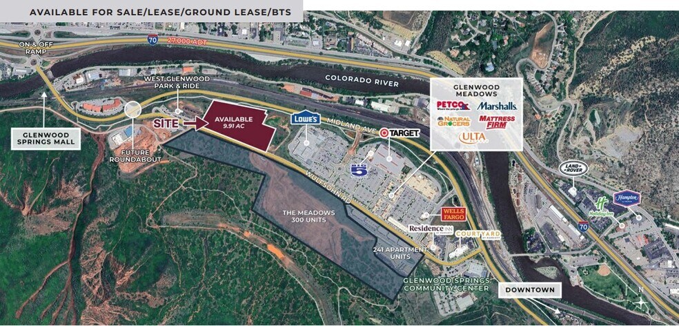 Primary Photo Of Midland & Wulfsohn Rd - LAND, Glenwood Springs Land For Lease