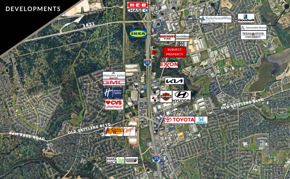 More Photos Of 3581 N Interstate 35, Round Rock Land For Sale