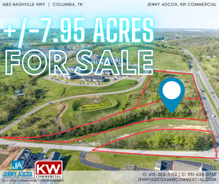 Primary Photo Of 1683 Nashville Hwy, Columbia Land For Sale